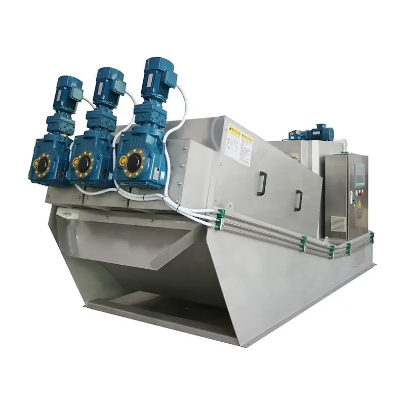 Heavy Duty Screw Press Sludge Dewatering Machine